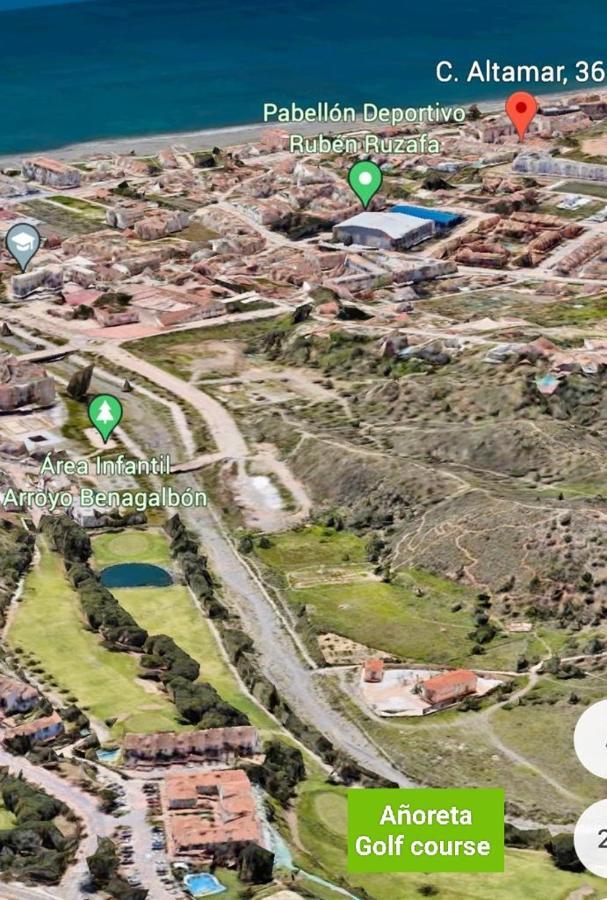 דירות טורה דה בנגאלבון Atico Con Piscina, Golf, Vistas Al Mar מראה חיצוני תמונה